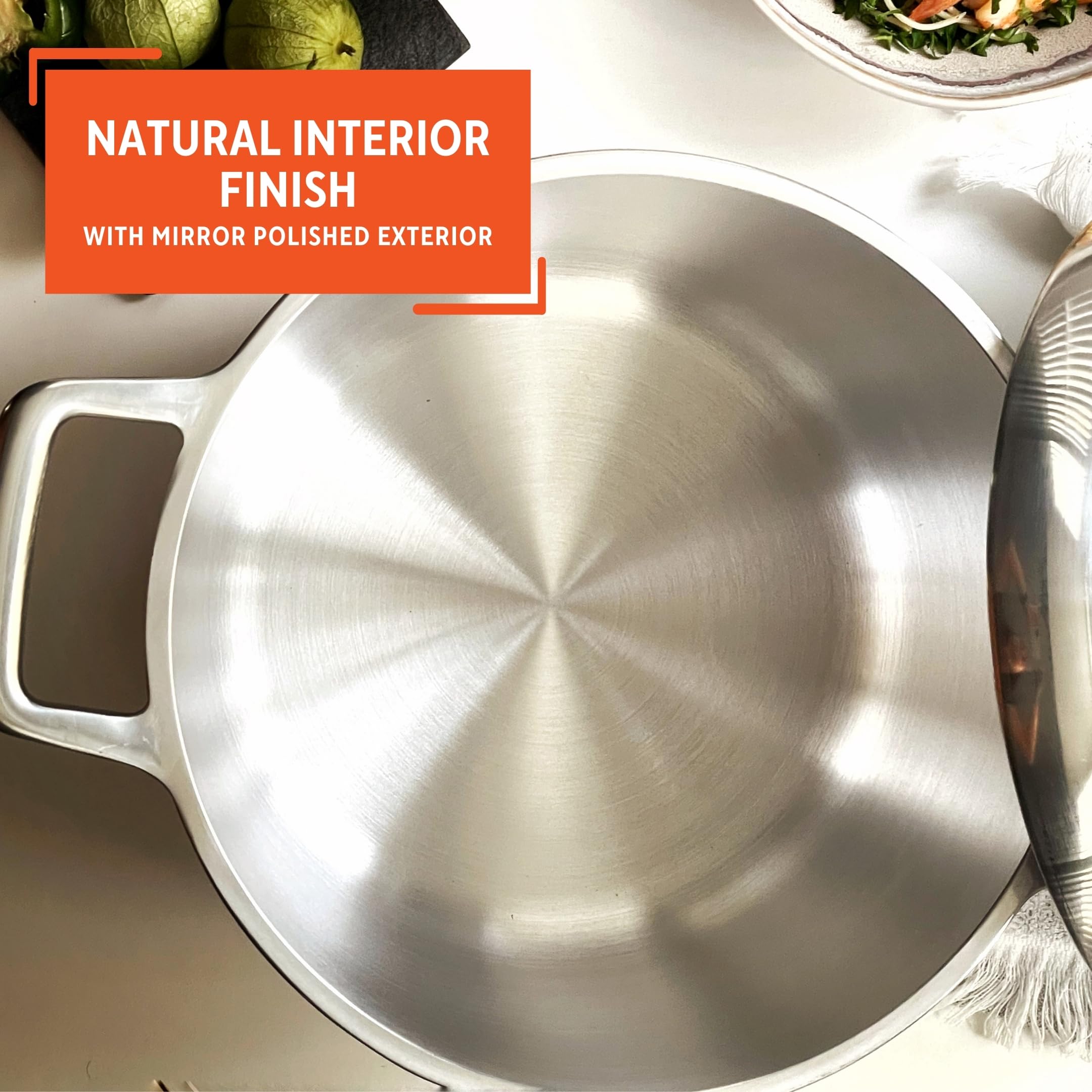 IMUSA 5.8qt H. Cajun Cast Aluminum Dutch Oven - Image 4