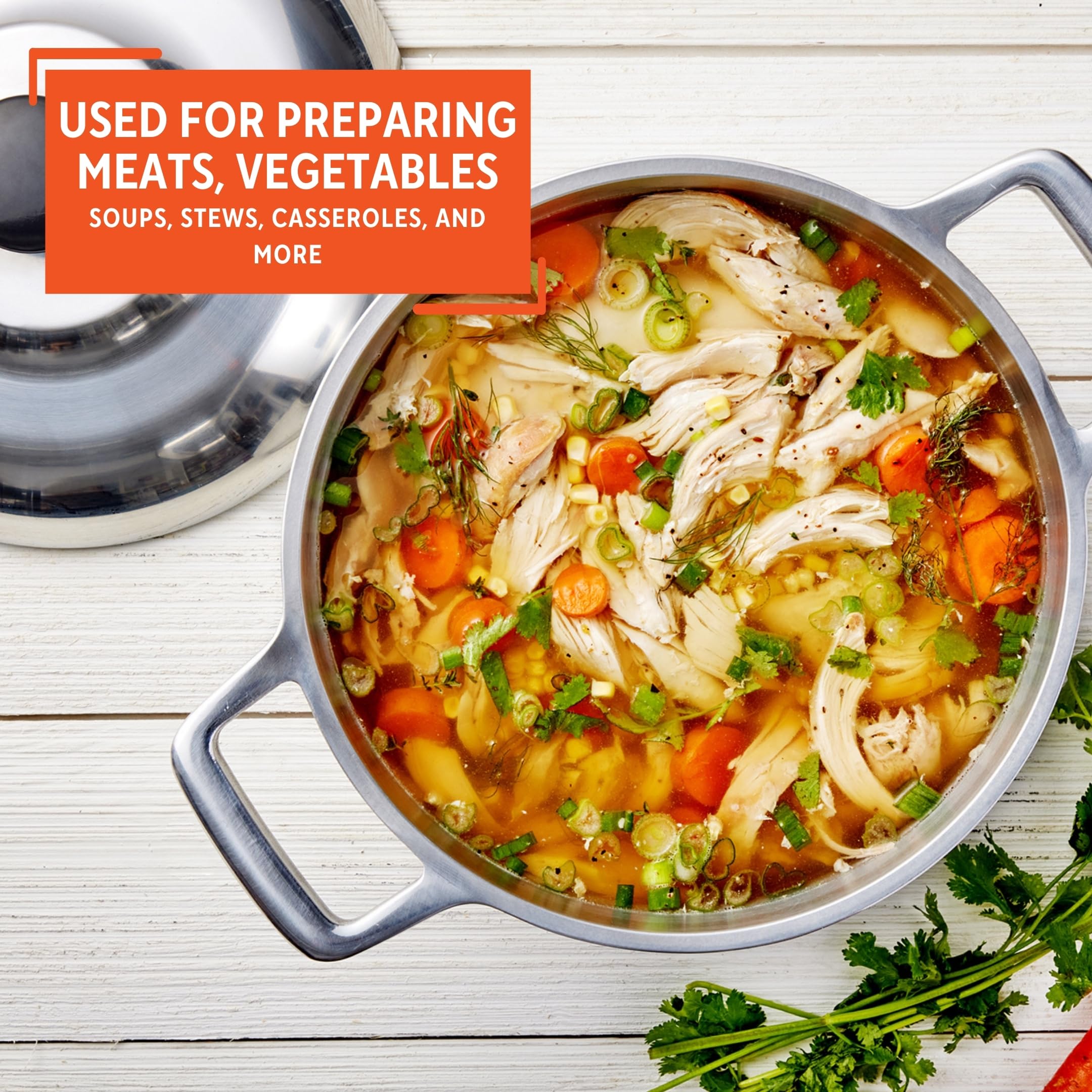 IMUSA 5.8qt H. Cajun Cast Aluminum Dutch Oven - Image 6