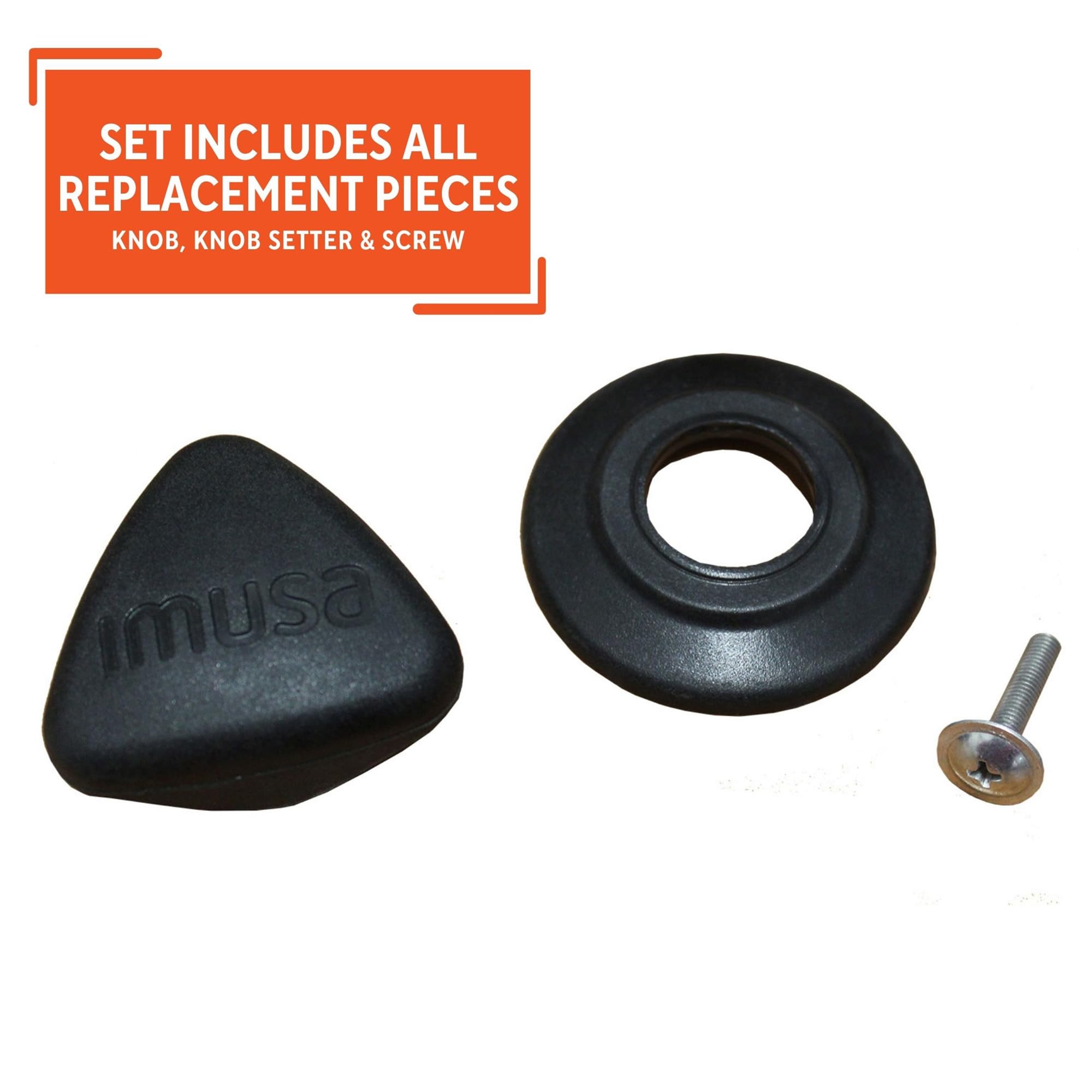 IMUSA USA Black Small Spare Triangle Knob Set - Image 5
